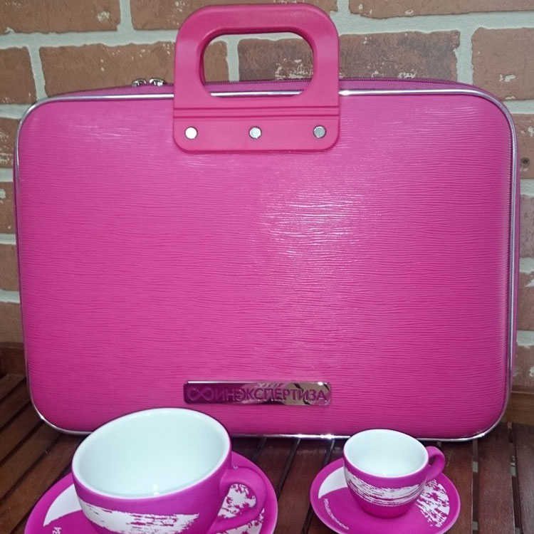 Business briefcase and a tea/coffee couples custom design 
