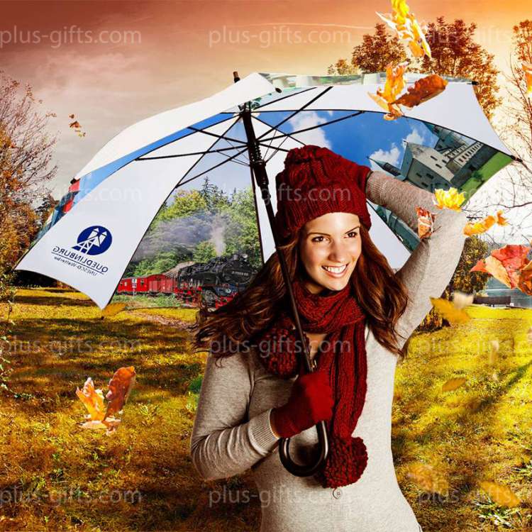 Зонт с полноцветной печатью 